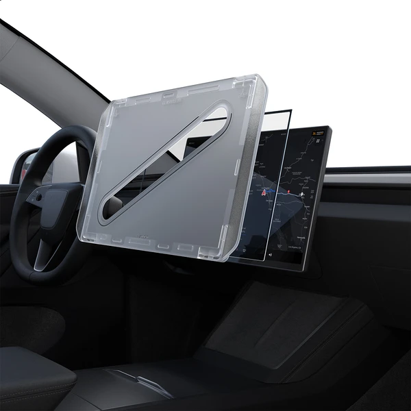 Spigen EZ Fit Clear tvrdené sklo Tesla Model Y L 2026 číre - Ochranné fólie a sklo - Obrázok 6eca094b9445411abdfe7767a5366817