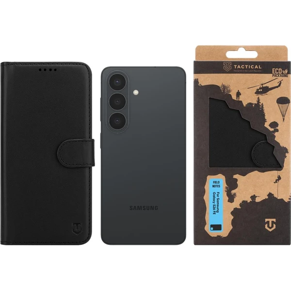 Tactical Field Notes puzdro Samsung Galaxy S26 FE čierne - Puzdra - Obrázok 6f08b17709d844bea6db3cc3f228f39f