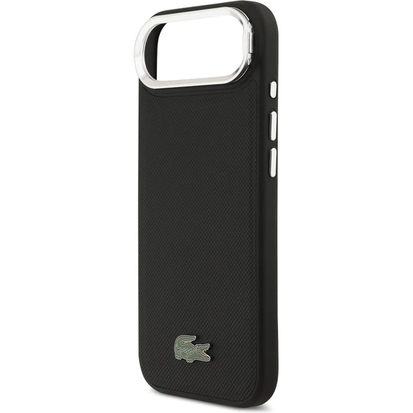 Lacoste Iconic Petit Pique Camera Stand MagSafe kryt iPhone Air čierny - Puzdra - Obrázok 6f10ca9502b046d99caa6b08640b36d0