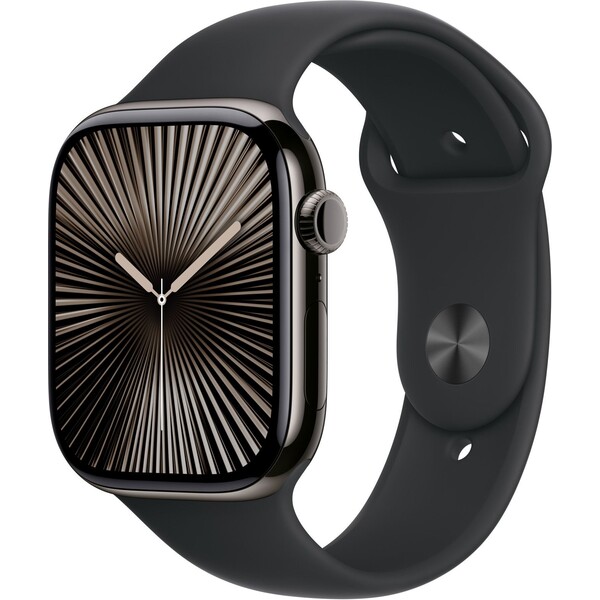 E-shop Apple Watch 49/46/45/44mm čierny športový remienok XL