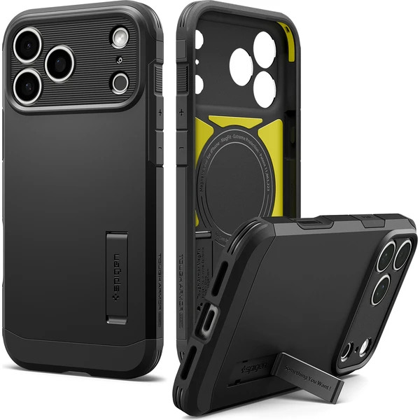 Spigen Tough Armor T MagSafe kryt iPhone 18 Pro Max/17 Pro Max čierny - Puzdra - Obrázok 6f198ad68f1c423ca041d01e9c50a073