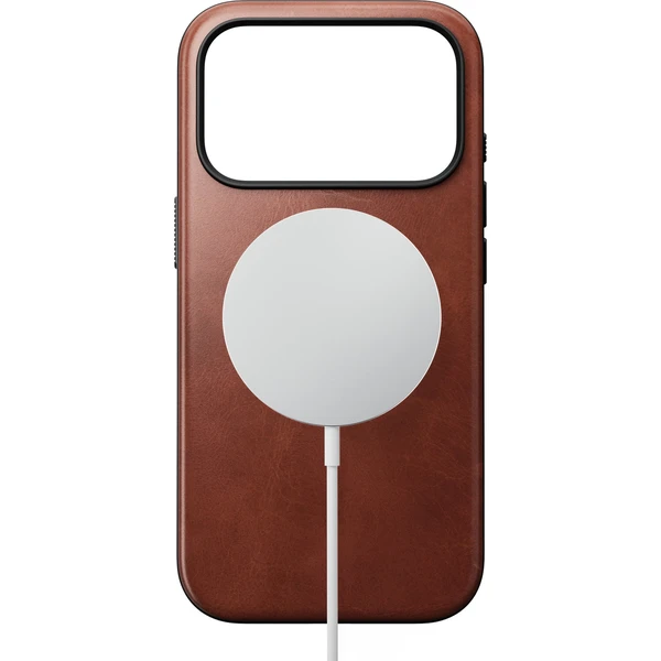 Nomad Modern Leather (Horween) MagSafe kožený kryt iPhone 18 Pro Olde Dublin - Puzdra - Obrázok 6f25dbe9d7ff4cd08b810d05bd976f0b
