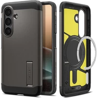 Spigen Tough Armor MagSafe kryt Samsung Galaxy S26+ tmavo šedý - Puzdra