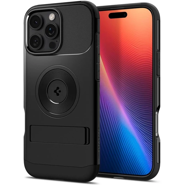 Spigen Slim Armor MagSafe kryt iPhone 16 Pro black - Puzdra - Hlavný obrázok
