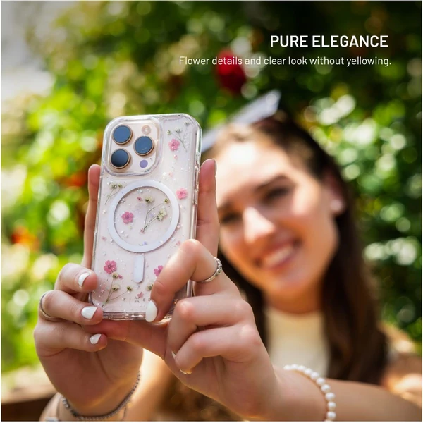 FIXED MagBloom kryt s MagSafe Apple iPhone 15 Blush Plum - Puzdra - Obrázok 6f79870d3ae94a839fd4d1107d073cbb