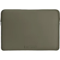 UNIQ Cyprus Ridge Edition neoprénové puzdro pre MacBook/notebook (13”/14") Dark Sage Green - Puzdra