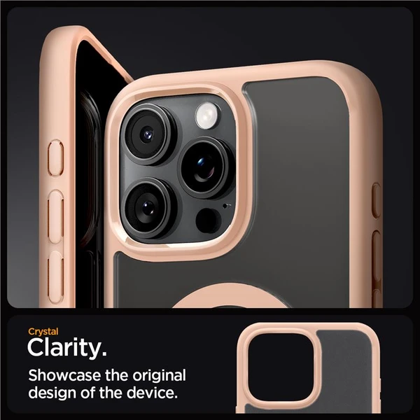 Spigen Ultra Hybrid MagSafe kryt iPhone 16 Pro Max frost rose titanium - Puzdra - Obrázok 6fe1e6184fe64368a032bab3af8ad0ef