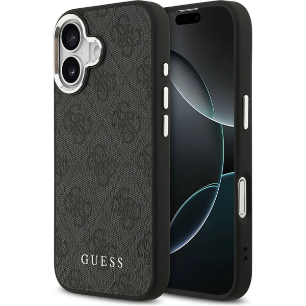 Guess 4G MagSafe kryt iPhone 17 čierny - Puzdra - Hlavný obrázok