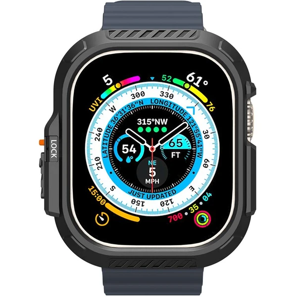 Spigen Lock Fit kryt Apple Watch Ultra 3/2/1 (49mm) čierny - Puzdra - Obrázok 7042126f2827453ca6c8a92353258df8