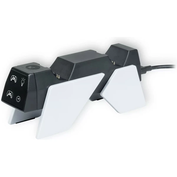 Nacon Dual Charger V4 nabíjacie stanice pre ovládače DualSense a DualSenseEdge (PS5) - Nabíjačky - Obrázok 704D000N01