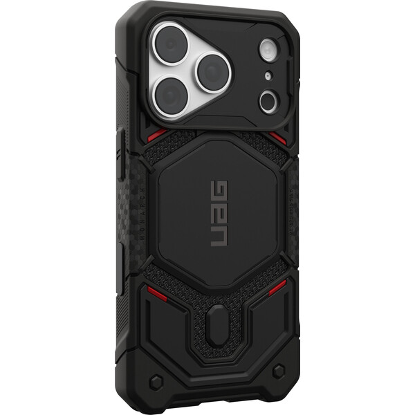 UAG Monarch Pro MagSafe, kevlar black - iPhone 2026 Pro/17 Pro - Puzdra - Obrázok 70514c943281422f9f964d67423e398f