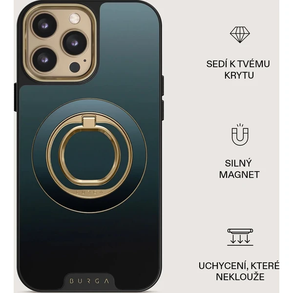 Burga Magnetic Ring držiak Black Hole zlatý - Držiaky - Obrázok 70587fd880b94c7794d91b3f3dbe78ca