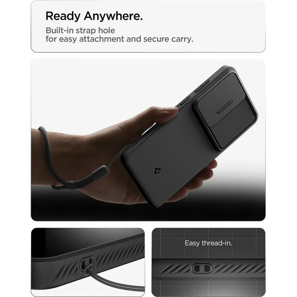 Spigen Optik Armor kryt Samsung Galaxy S26 Ultra čierny - Puzdra - Obrázok 705a4fb4fc634ddea287ce0e2079ab3a