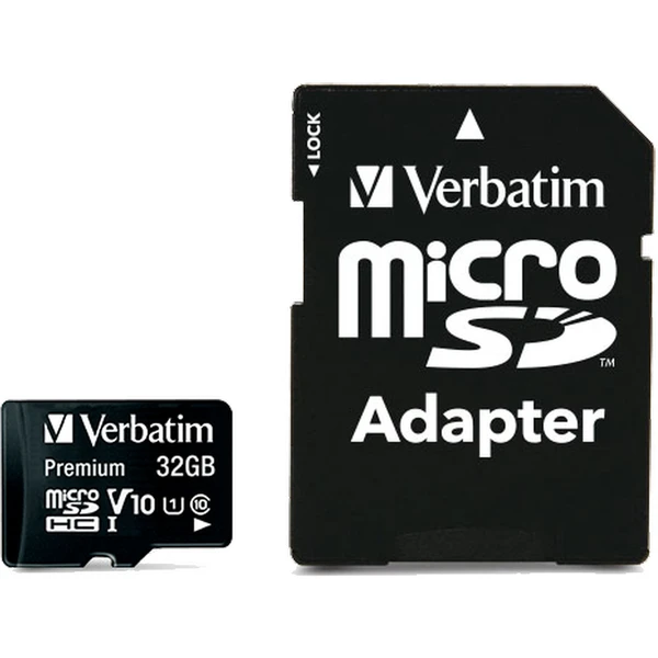 Verbatim Premium microSDHC 32GB + SD adaptér - Pamäťové karty - Hlavný obrázok