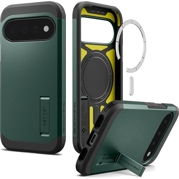 Spigen Tough Armor MagSafe, abyss green - Google Pixel 11 - Puzdra - Obrázok 7075a10c299544e5bee3cb33b8d4249d