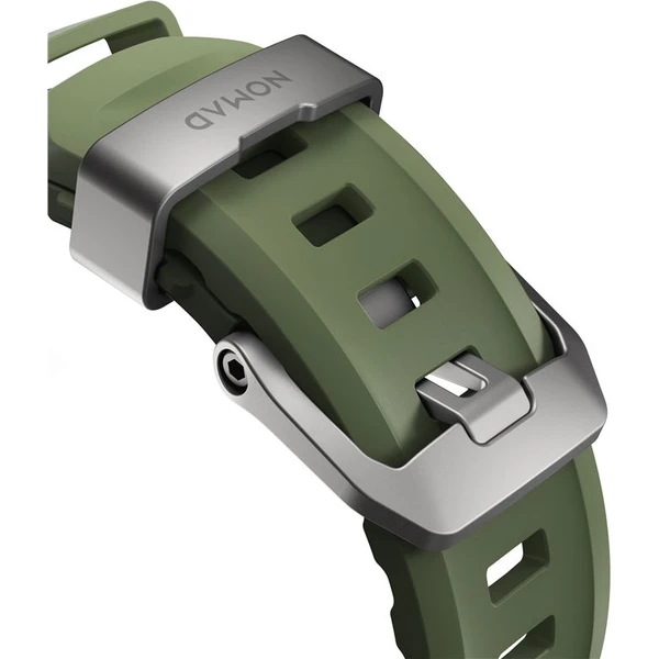 Nomad Rocky Point Band remienok Apple Watch 49/45/44/42mm strieborný/tmavo zelený - Remienky - Obrázok 7082edcf8aa64672a6fd7d2e88b58a0b
