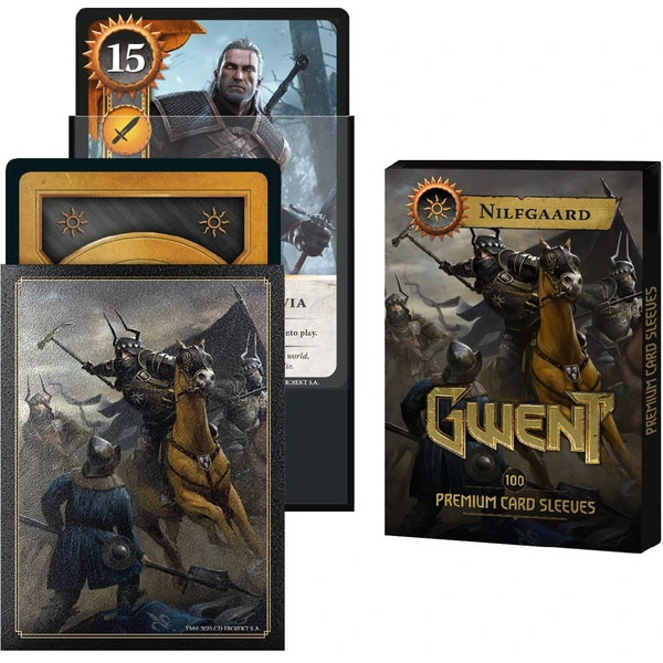 Ochranné obaly Gwint Sleeves Nilfgaard (100 ks obalov) - Obaly na karty - Hlavný obrázok
