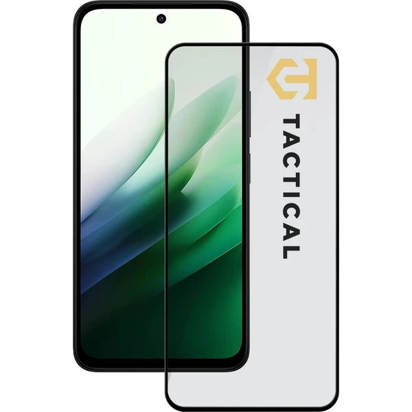 Tactical Glass Shield 5D sklo pre Xiaomi Redmi 15 4G/5G čierne - Ochranné fólie a sklo - Hlavný obrázok