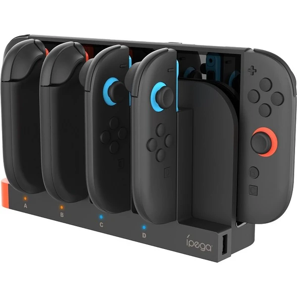 iPega SW2185 Nabíjacia Stanica pre JoyCon Ovládače Nintendo Switch 2 čierna - Nabíjačky - Obrázok 709e39c3f0f846cca9ff0950fb25d3e4