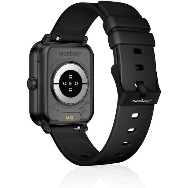 Niceboy Watch Lite 4 Carbon múdre hodinky čierne - Inteligentné hodinky - Obrázok 70B9000O01