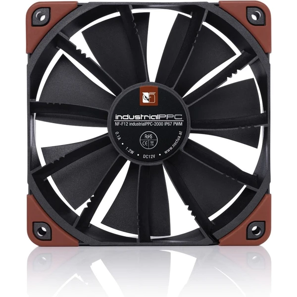 Noctua NF-F12 industrialPPC-2000 IP67 - Ventilátory pre PC - Obrázok 70N4000L01