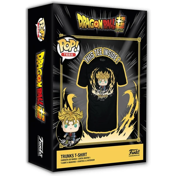 Funko Boxed Tee: Dragon Ball Super - Trunks S - Tričká - Obrázok 70TD000L01