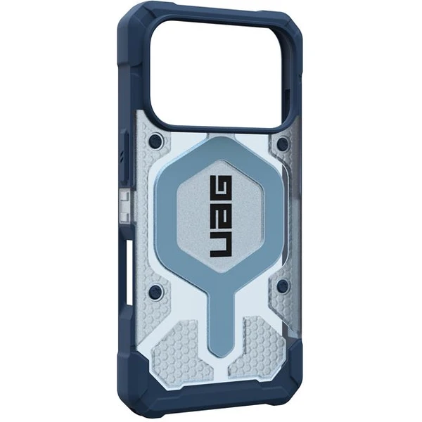UAG Pathfinder Clear Magsafe kryt iPhone 17 Pro modrý - Puzdra - Obrázok 70a85e95c81449608922cd4a0870bbb6