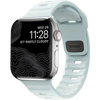 Nomad Sport Strap S/M remienok pre Apple Watch 42/41/40/38mm Ice Blue Glow - Remienky