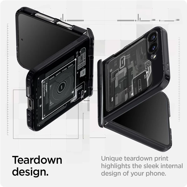 Spigen Ultra Hybrid Pro kryt Samsung Galaxy Z Flip6/Z Flip7 FE zero one - Puzdra - Obrázok 70c5257c1b7a48d1a4169c8e8956bde6