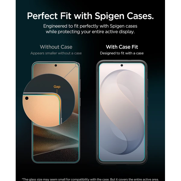Spigen Glass tR EZ Fit Pro HD sklo Samsung Galaxy S26 FE - Ochranné fólie a sklo - Obrázok 70dee3f261d74b04b339d9825bb02318