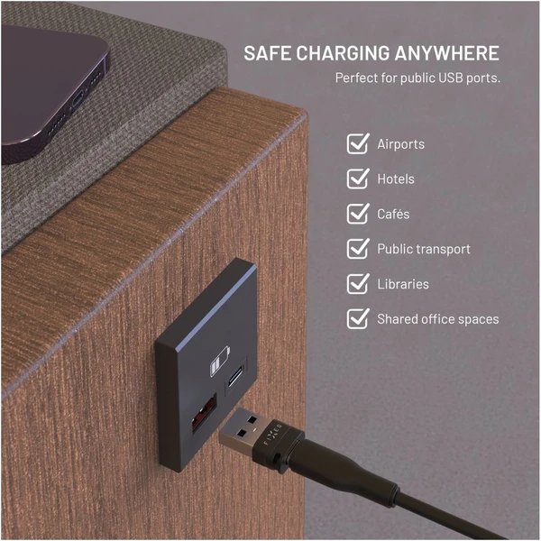 FIXED Data Blocker USB-C/USB-A redukcia 240W čierna - Káble a redukcie - Obrázok 70fbe5b5b88544ef94b9a607d79fe300