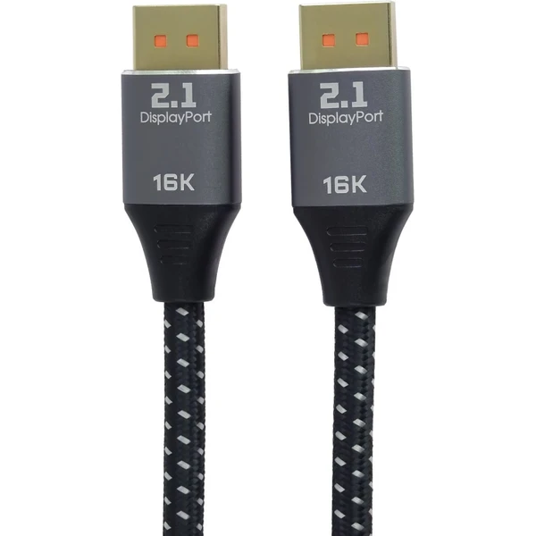 PremiumCord DisplayPort 2.1/DisplayPort 2.1 kábel 16K 1,5m čierny/biely - Káble a redukcie - Obrázok 7108fbb74a954c82a28b652b5cc28401