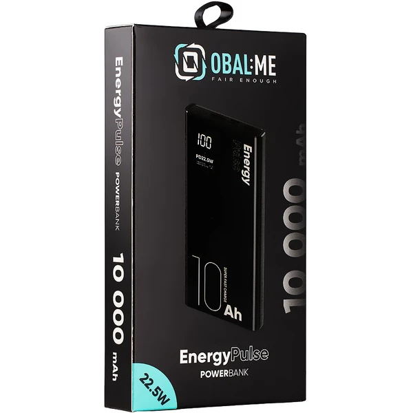 OBAL:ME EnergyPulse Powerbanka 10000mAh (22.5W) čierna - Powerbanky - Obrázok 713b1aa666784a769540a7f9df728a85