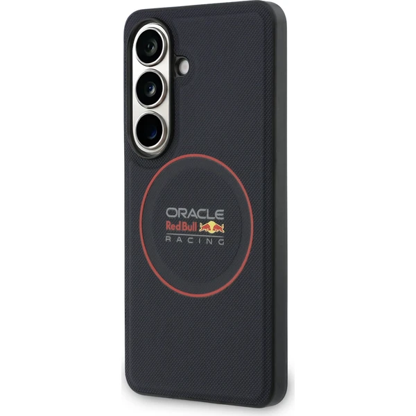 Oracle Red Bull Racing PU Kožený sieťovaný červený prsteň magnetický kryt Samsung Galaxy S26+ modrý - Puzdra - Obrázok 716e9741b5d84f12a8e6d533b40f0c4c