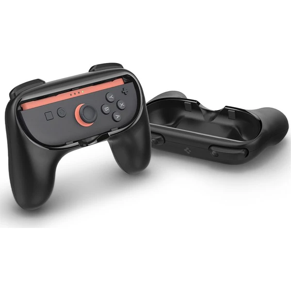 Spigen Joy-Con Grip NS100 držiaky pre Nintendo Switch 2 čierny - Konzolové príslušenstvo - Obrázok 7177a1f30c4143e985749823edb636d5