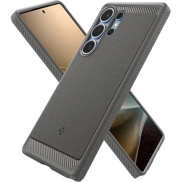 Spigen Rugged Armor MagSafe kryt Samsung Galaxy S25 Ultra sivý - Puzdra - Obrázok 7199e9b1846f46fc81c0b900a6574e0e