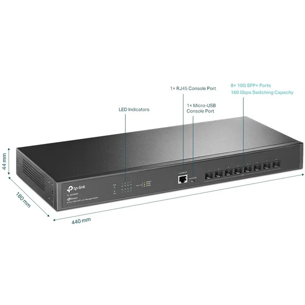 TP-LINK TL-SX3008F switch - Switche - Obrázok 71BW000501