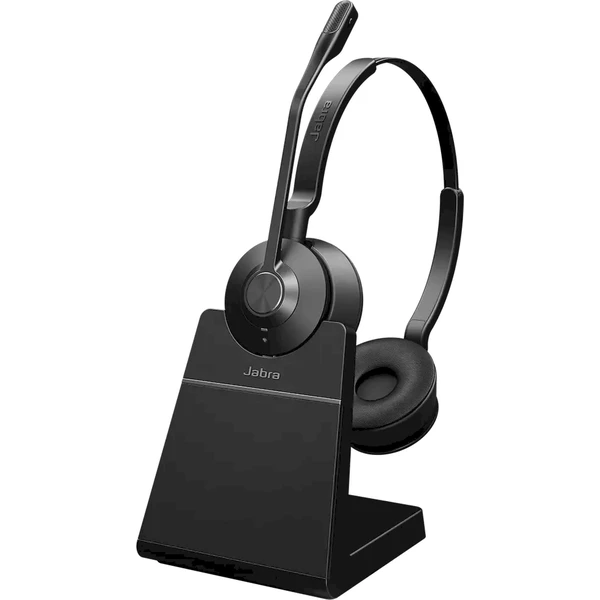 Jabra Engage 55 SE USB-A UC Stereo bezdrôtové slúchadlá so stojanom čierna - Slúchadlá - Hlavný obrázok