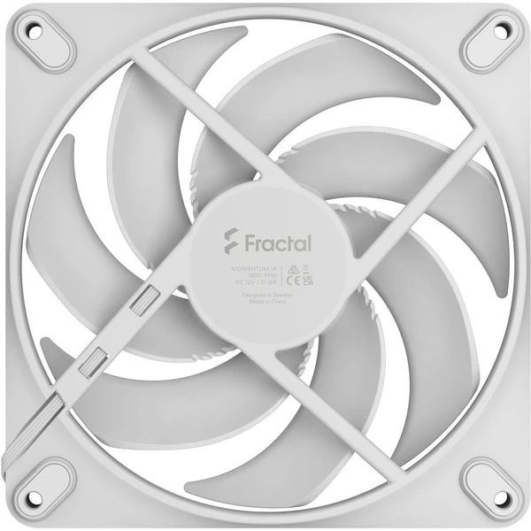 Fractal Design Momentum 14 biely - Ventilátory pre PC - Obrázok 71JF000O01
