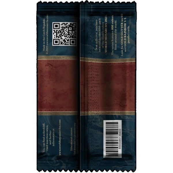 Zberateľské karty 2025 World's Monarchs - Series 1 box - Zberateľské karty a nálepky - Obrázok 71KL000K01