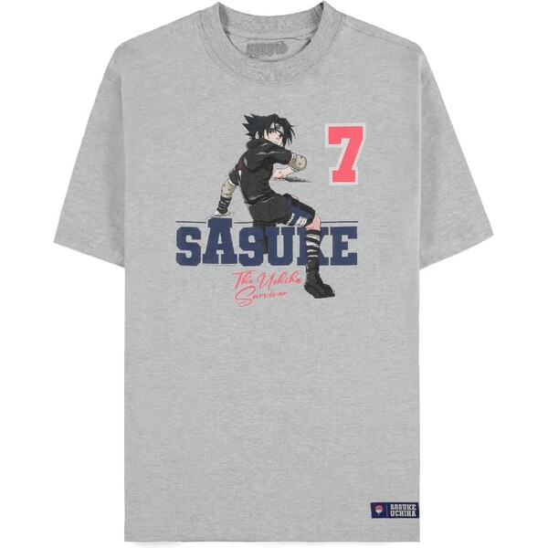 Tričko Naruto - Sasuke (Loose Fit) S