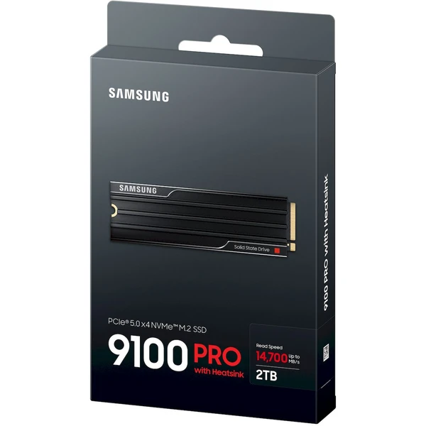 Samsung 9100 PRO Heatsink SSD M.2 – 2TB - SSD - Obrázok 71QF000N01