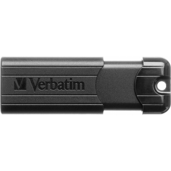 VERBATIM Flash Disk 256GB PinStripe USB 3.0, čierny