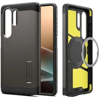 Spigen Tough Armor MagSafe kryt Samsung Galaxy S25 Ultra tmavo šedý - Puzdra