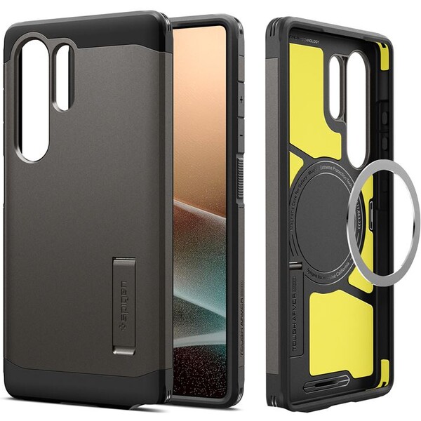 E-shop Spigen Tough Armor MagSafe kryt Samsung Galaxy S25 Ultra tmavo šedý