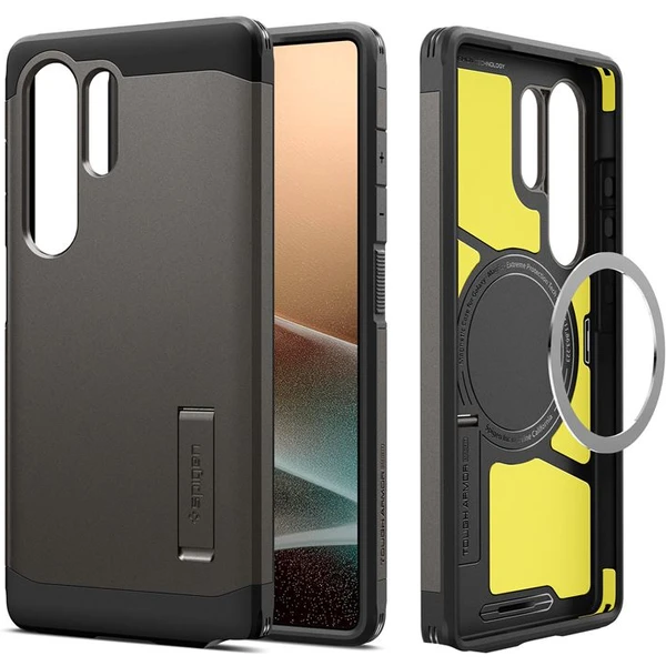 Spigen Tough Armor MagSafe kryt Samsung Galaxy S25 Ultra tmavo šedý - Puzdra - Hlavný obrázok