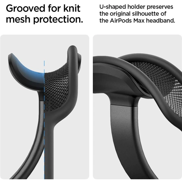 Spigen Nanotac™ AirPods Max Stojan (MagFit) hliníkový stojan čierny - Stojany - Obrázok 71b0a3d90e1f4912aa7fe7f512718308