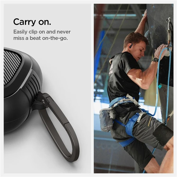 Spigen Rugged Armor puzdro Apple Powerbeats Pro 2 čierne - Puzdra - Obrázok 71b4f9ceaeb2457690ccd97ad177b312
