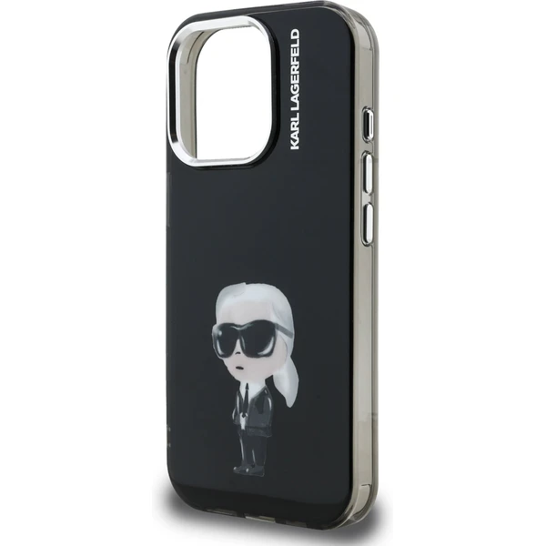 Karl Lagerfeld IML Aquarelle Karl kryt iPhone 15 Pre Max čierny - Puzdra - Obrázok 71c1c9276e634fbabdddf63ebe7cecae