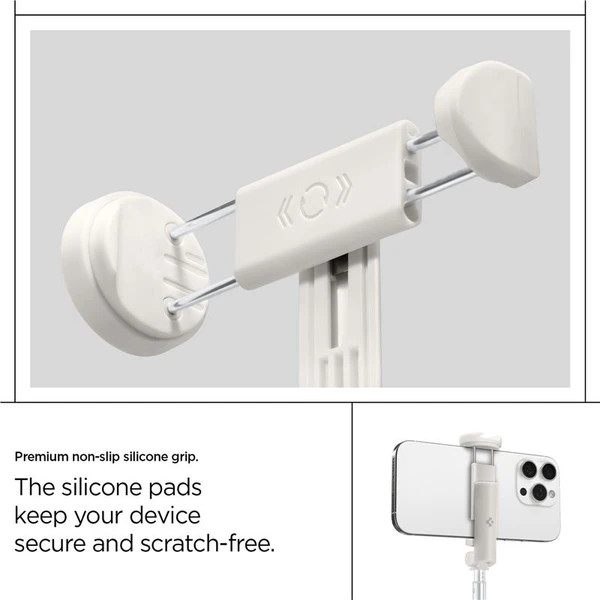 Spigen Tripod Selfie Stick MagSafe Auto-Open selfie tyč béžová - Držiaky - Obrázok 71c92579f80e453d98e7b0eb21766c74